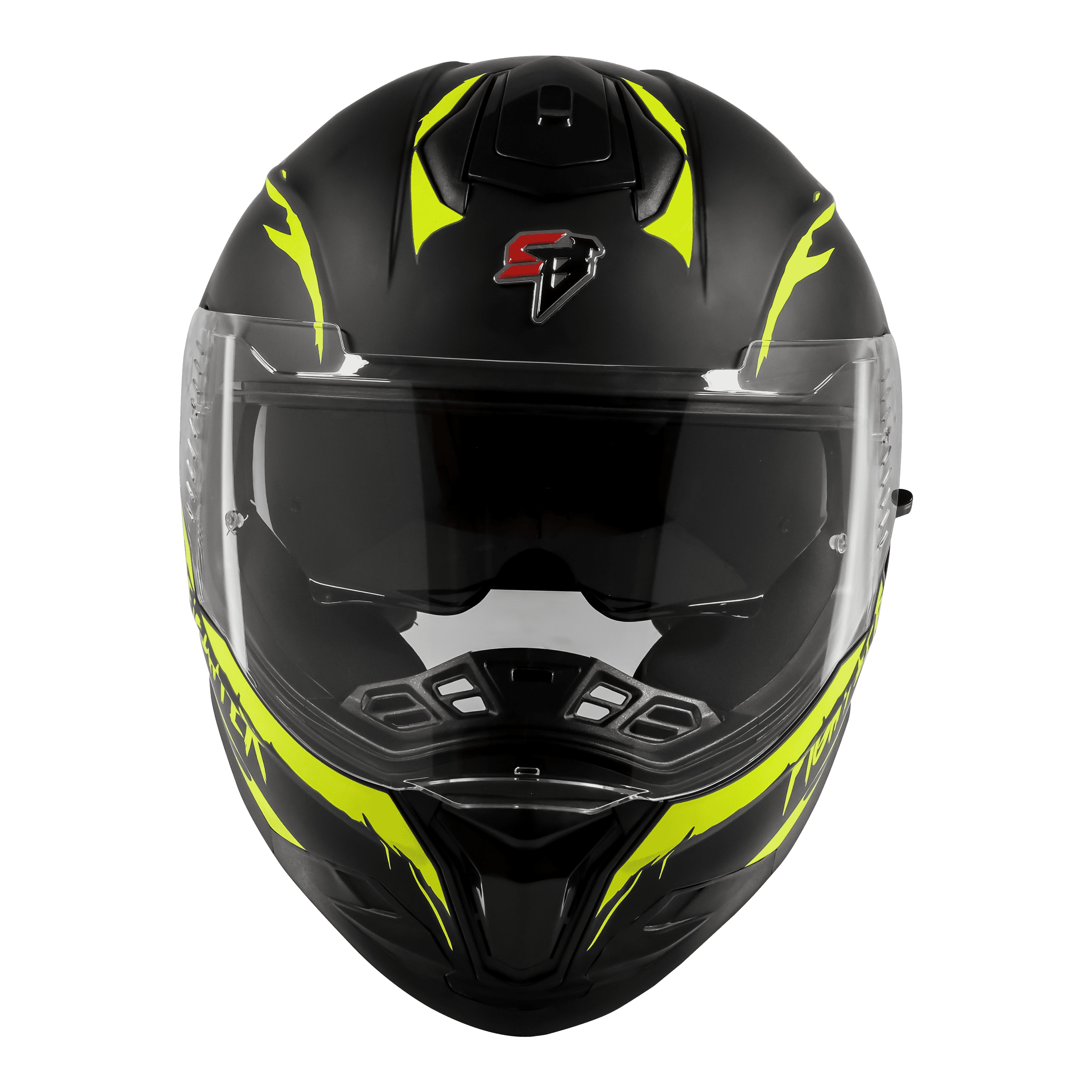 SBH-57 ISS FIGHTER F2 GLOSSY BLACK WITH NEON 